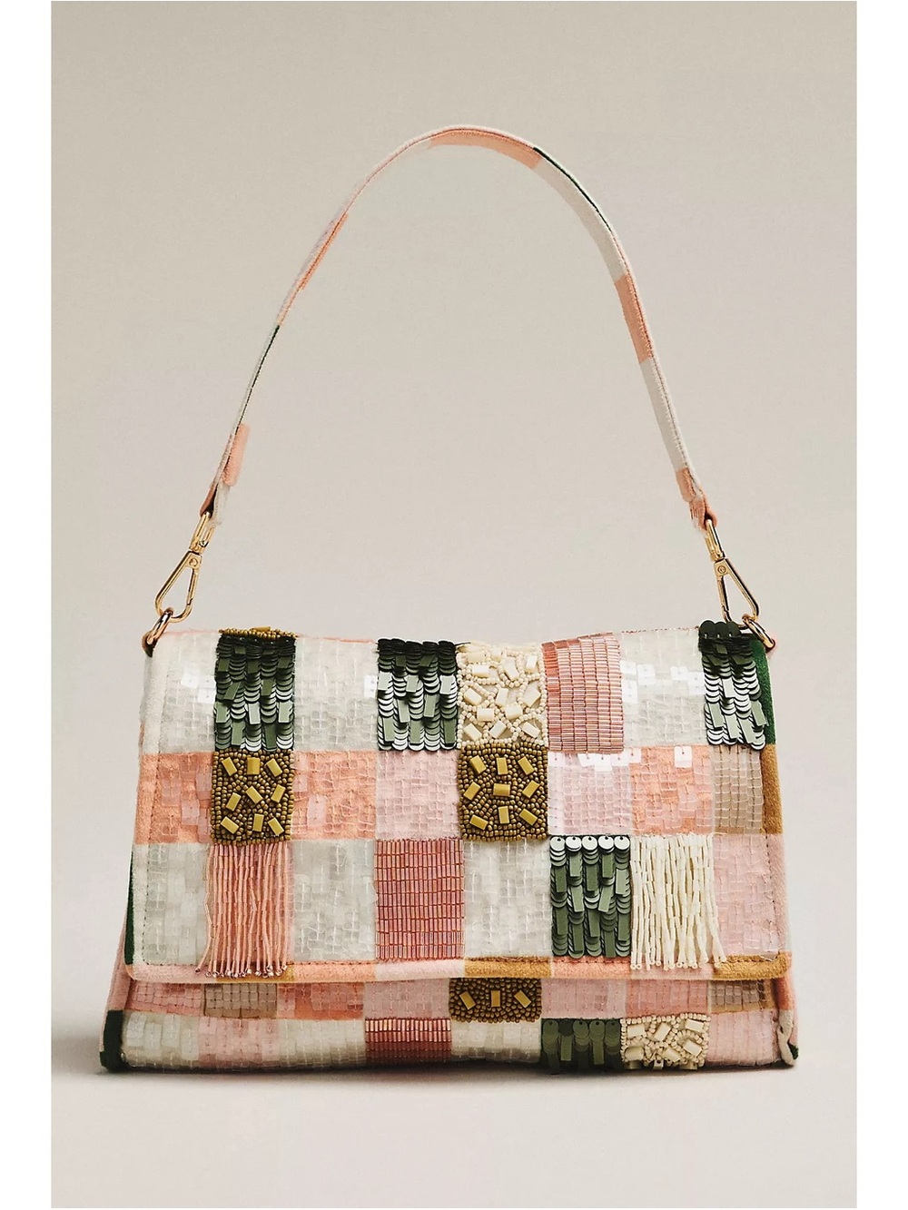 Anthropologie / Maeve Audra Embellished Shoulder Bag